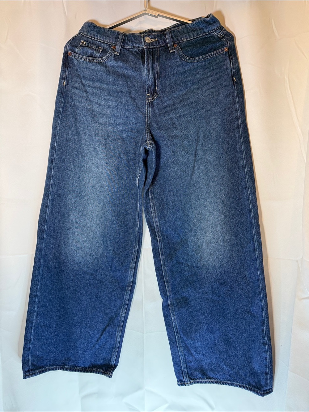Old Navy baggy wide leg jeans women size 6